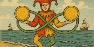 2 de Oros en el Tarot: Equilibrio, Malabares y Decisiones (2025)   